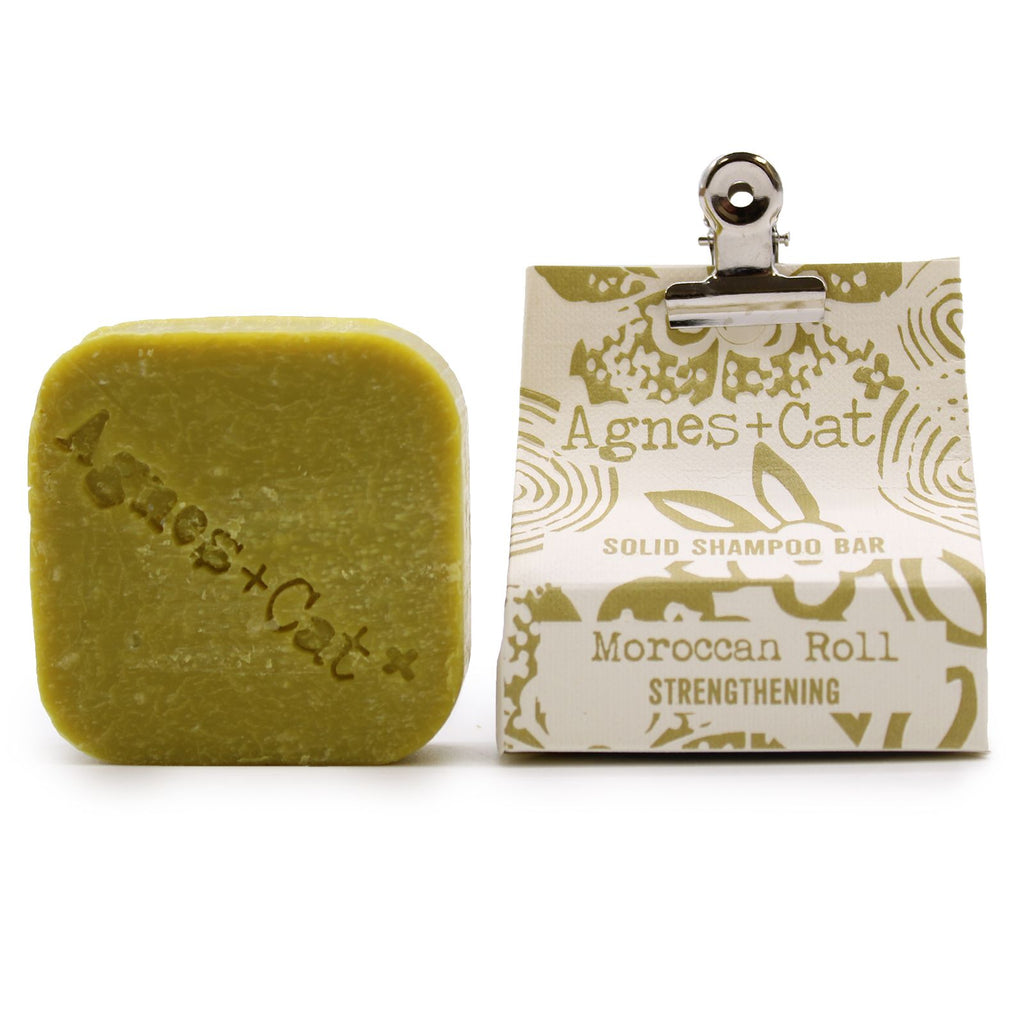 Agnes + Cat Moroccan Roll Solid Shampoo