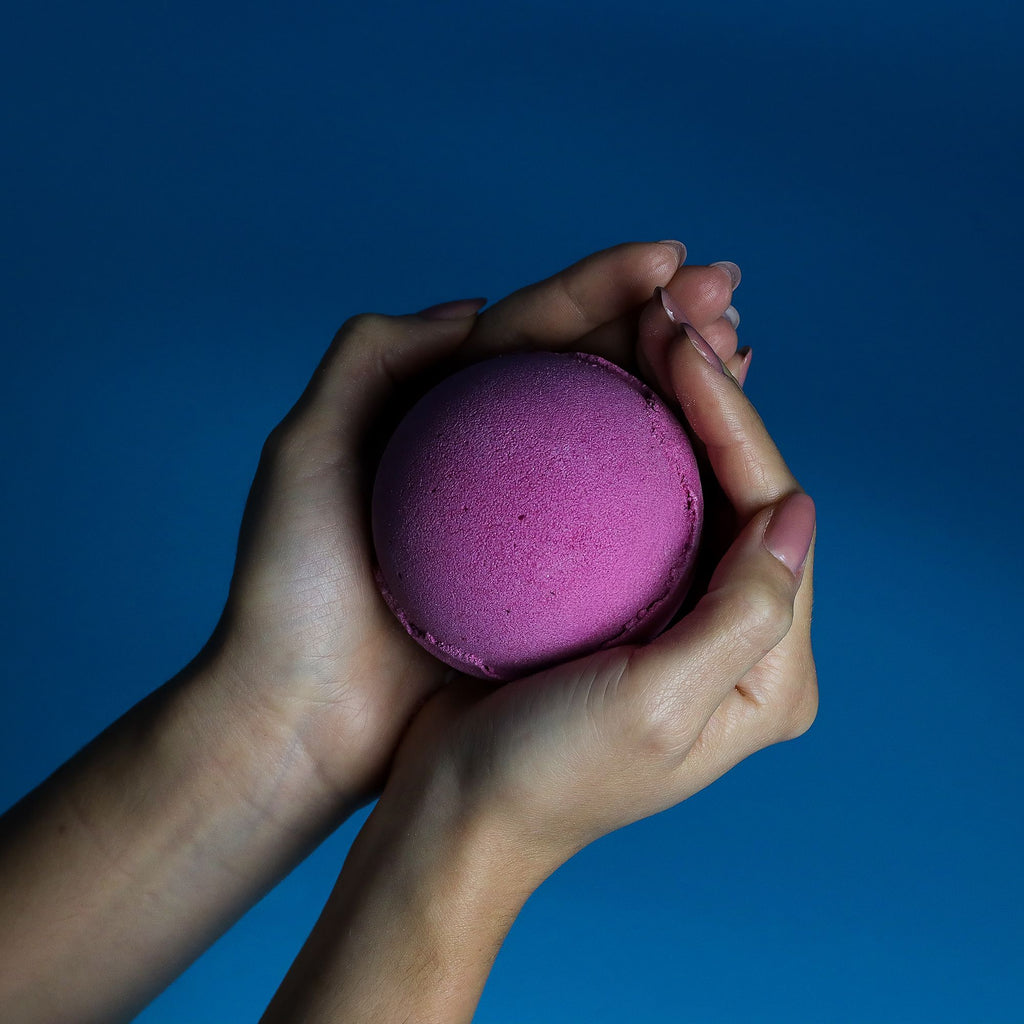 Set of 3 Cranberry Bath Bombs