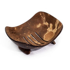 Natural Coconut Soap Dish - Oblong - 11cm