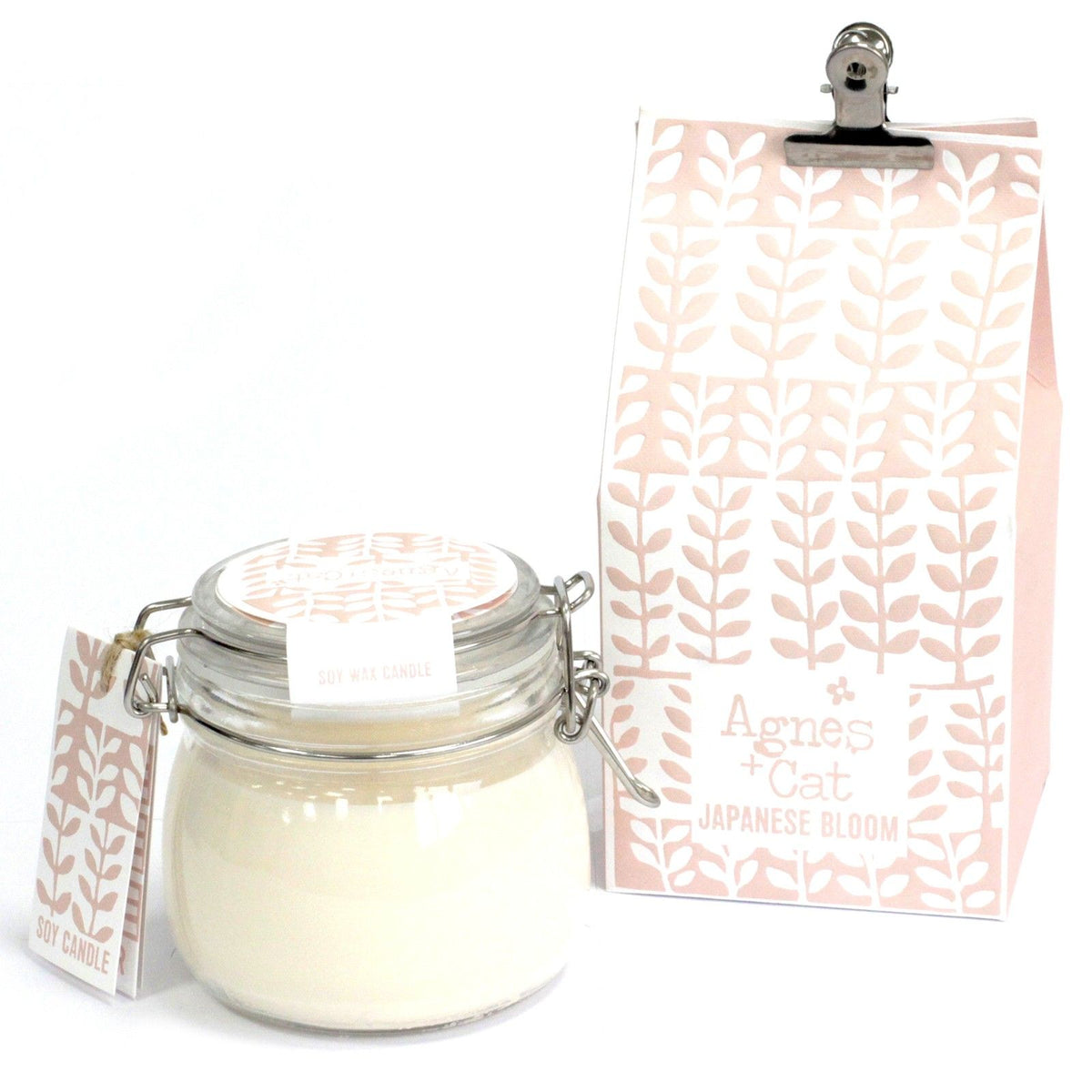 Agnes + Cat Kilner Jar Candle - Japanese Bloom