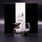 Gift Set of 6 Glasses (100ml) - Wild Forest Creatures - Antique Bronze
