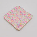 Set of 4 Square Coasters - Pretty Floral