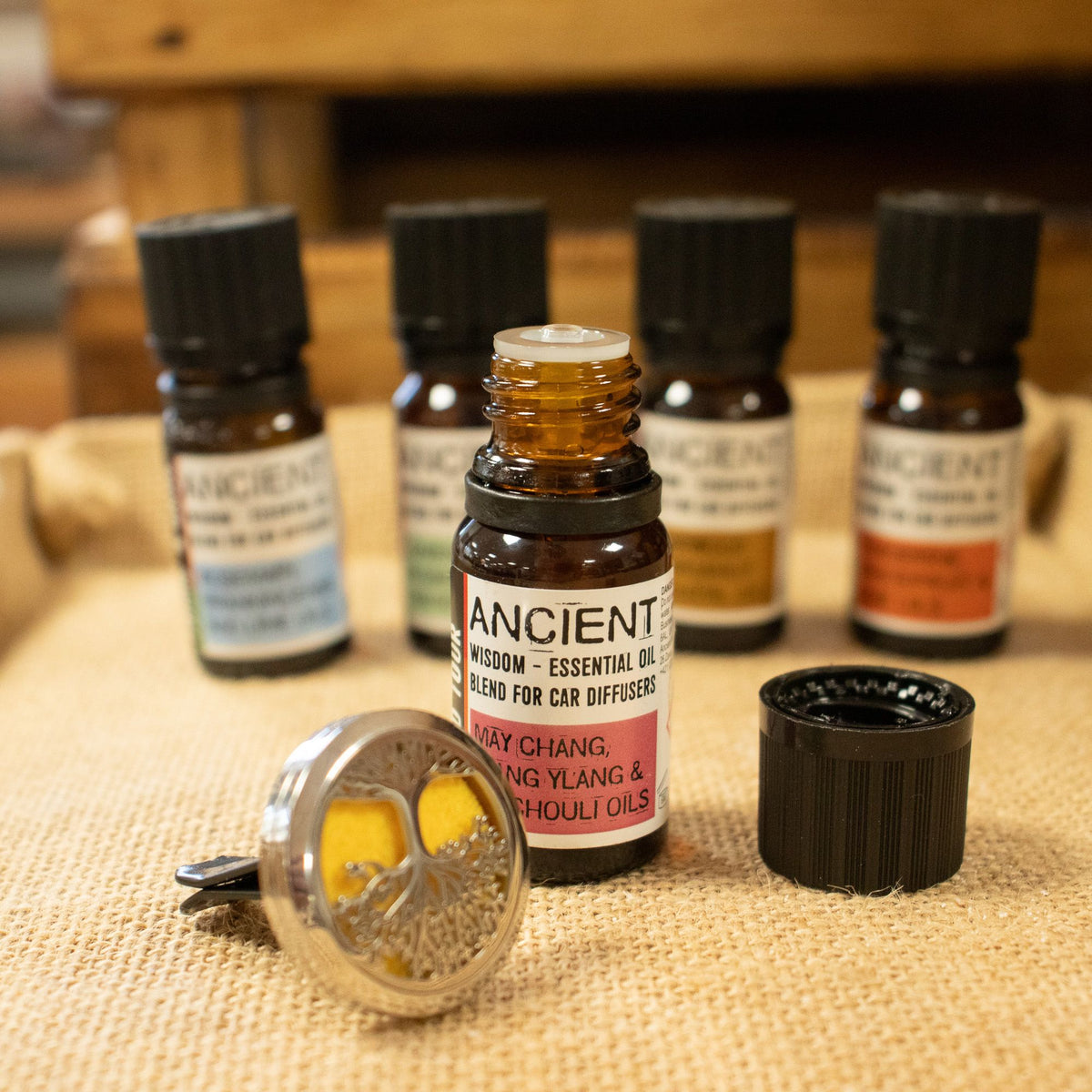 10ml Aromatherapy Car Blend - Travel Ease